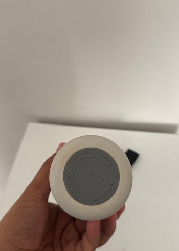 Twist Up Beyaz ve Gri Çocuk Termos Şişesi UP - Görsel 2