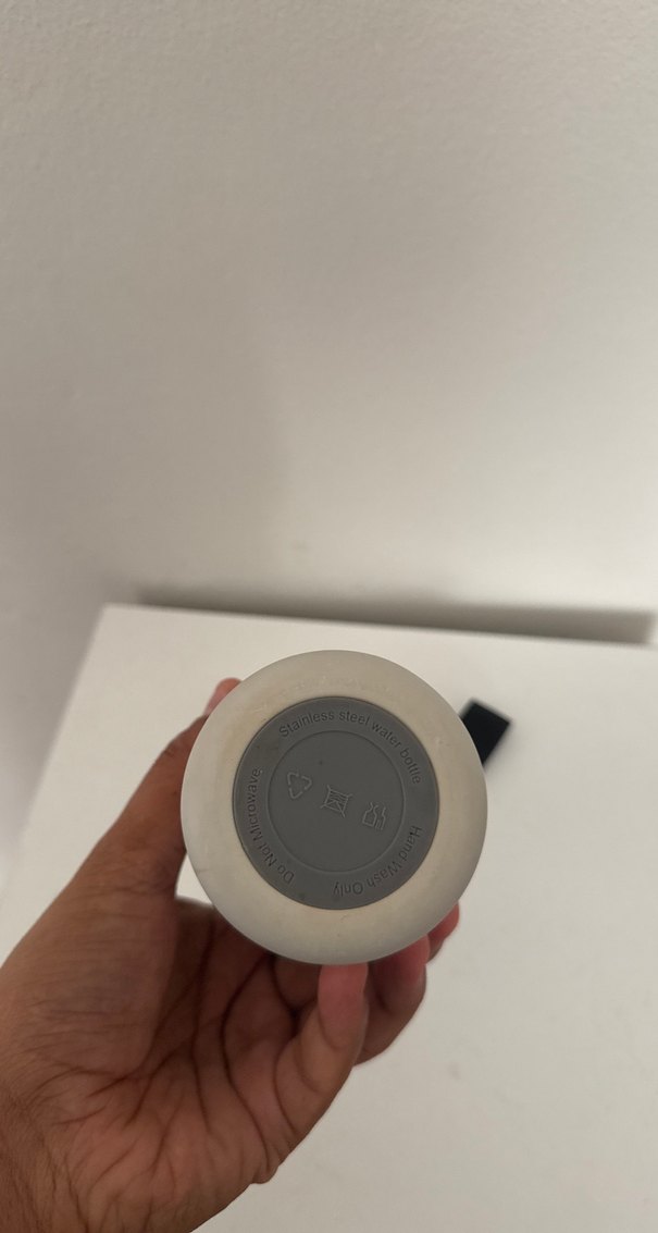 Twist Up Beyaz ve Gri Çocuk Termos Şişesi UP - Görsel 2