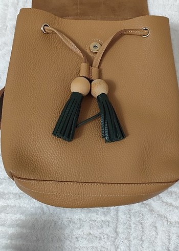 Renkli Bohem Kadın Anahtarlık Püsküllü - Görsel 4