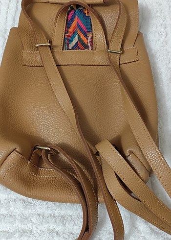 Renkli Bohem Kadın Anahtarlık Püsküllü - Görsel 3