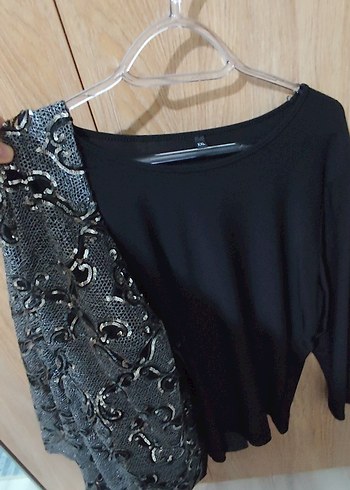 Desenli Gri Midi Kadın Klasik Ceket - Görsel 3