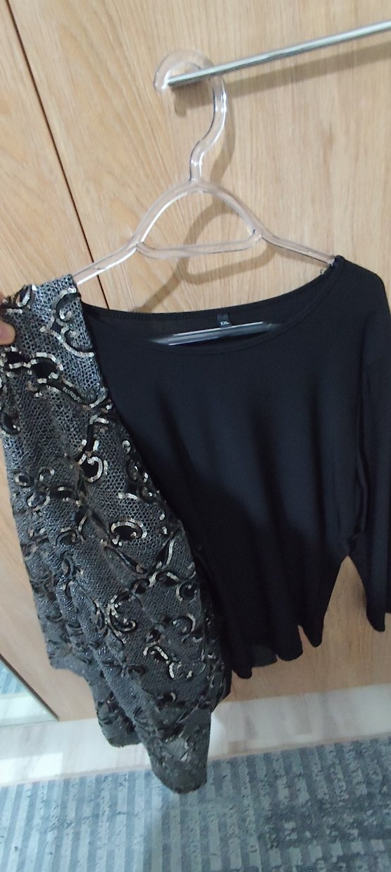 Desenli Gri Midi Kadın Klasik Ceket - Görsel 3