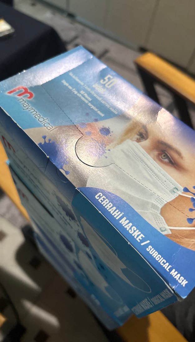 Maymedical 3 Katlı Cerrahi Maske 12 kutu - Görsel 2