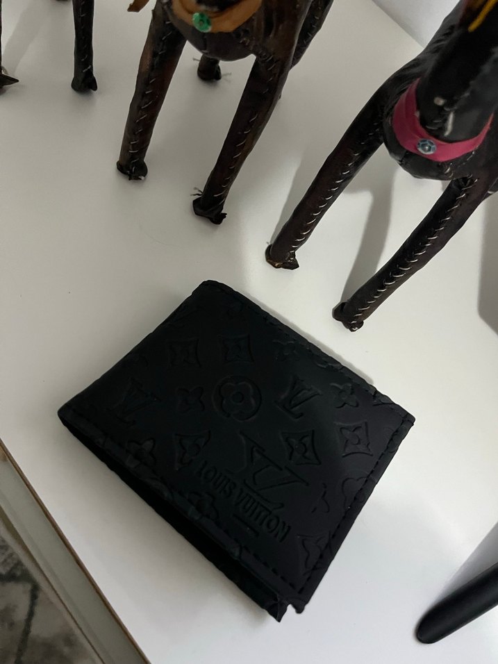 Yılan Desenli Siyah Erkek Cüzdan - Görsel 4