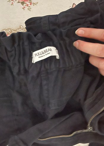 Siyah Midi Kadın Rahat Kesim kot Pantolon - Görsel 3