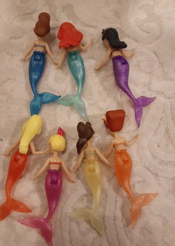 Diğer Ariel deniz kızı set