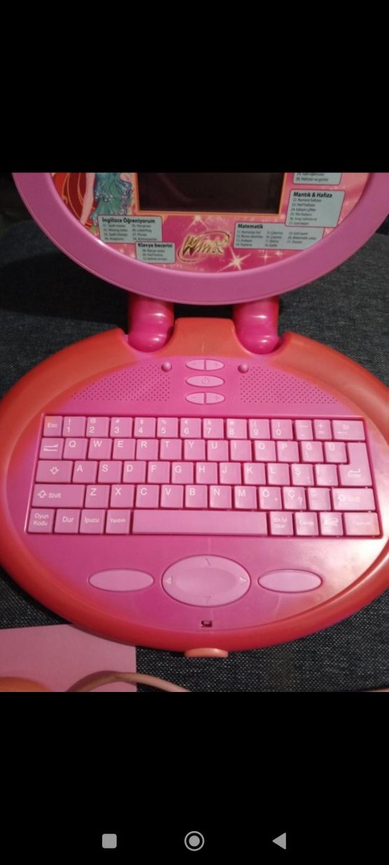 Winx club eğitici eğlendirici laptop - Görsel 4