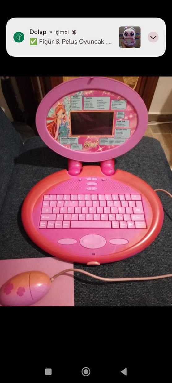 Winx club eğitici eğlendirici laptop - Görsel 3