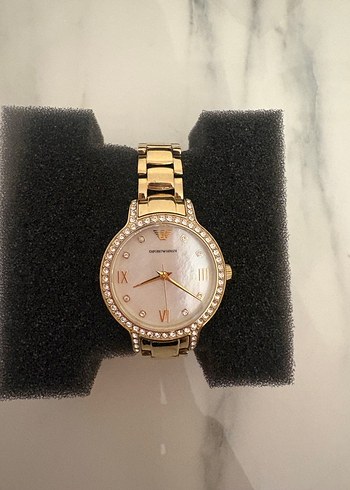 Emporio Armani Altın Renkli Klasik Kadın Kol Saati