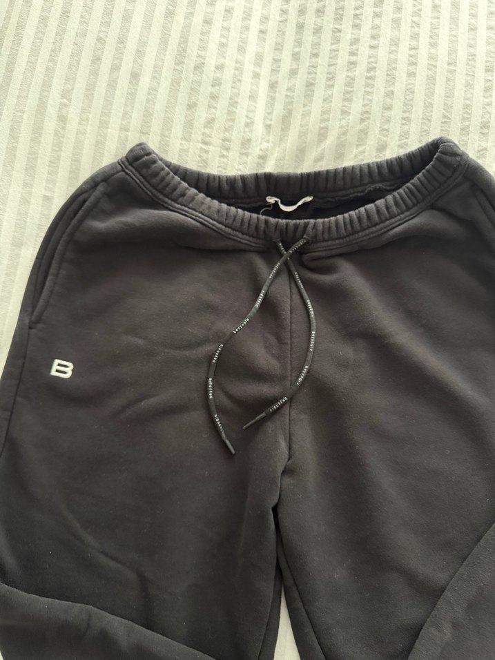 Siyah Rahat Kesim Kadın Eşofman Altı - Görsel 2