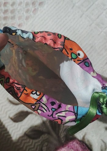 Renkli Baskılı torba - Görsel 2