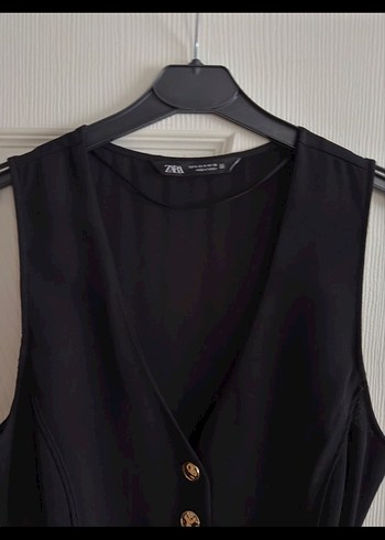 Zara Düğmeli Zara Kemerli Tulum
