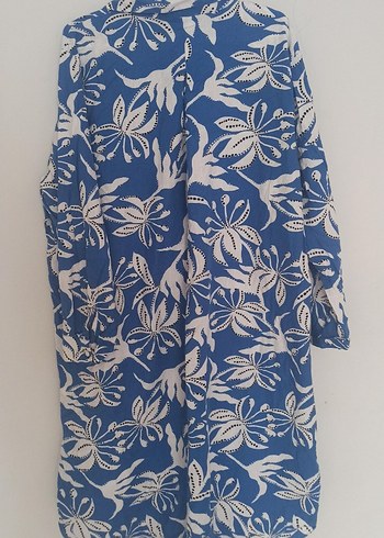 Bohem Desenli Uzun Kollu Hamile Tunik - Görsel 2