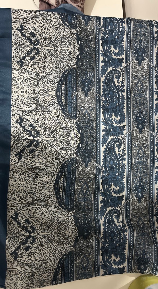 Bohem Esintili Lacivert Kadın Şal - Görsel 2