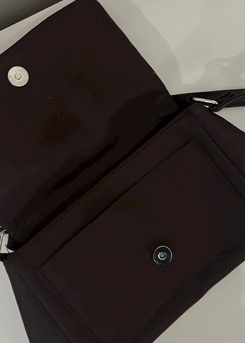 Siyah Fermuarlı Street Style Kadın Çanta - Görsel 2