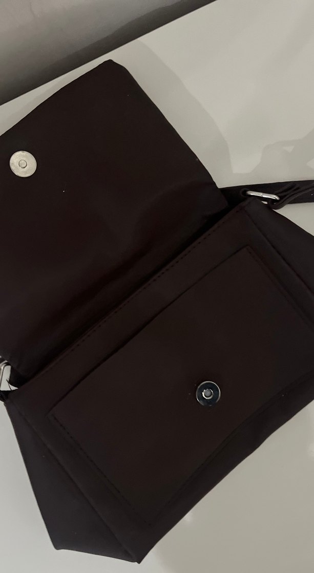 Siyah Fermuarlı Street Style Kadın Çanta - Görsel 2