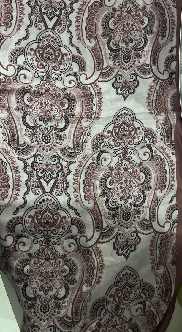 Pembe  Desenli Bohem Kadın Şal - Görsel 2