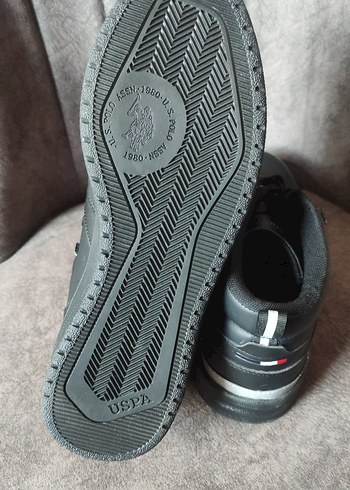 Siyah Erkek Spor Ayakkabı Bağcıkları Polo - Görsel 5