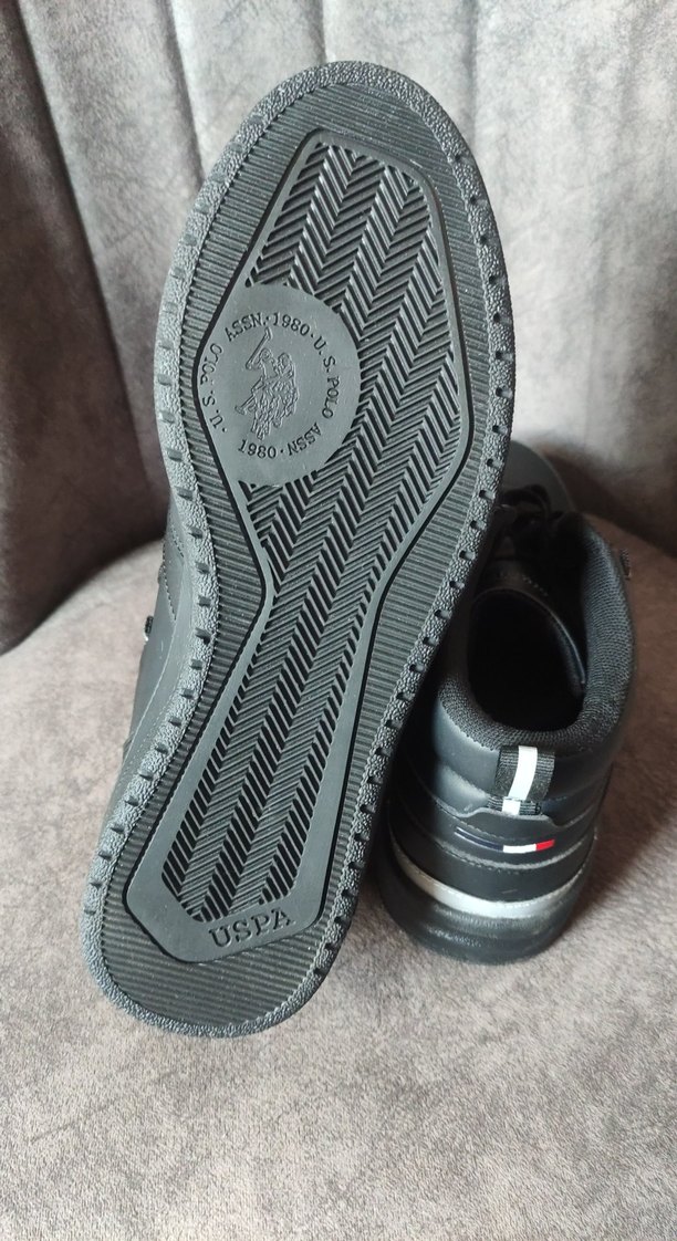 Siyah Erkek Spor Ayakkabı Bağcıkları Polo - Görsel 5