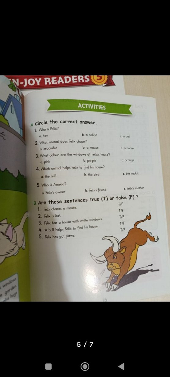 Enjoy 5. Sınıf İngilizce Hikaye ve  Etkinlik Kitabı - Görsel 5