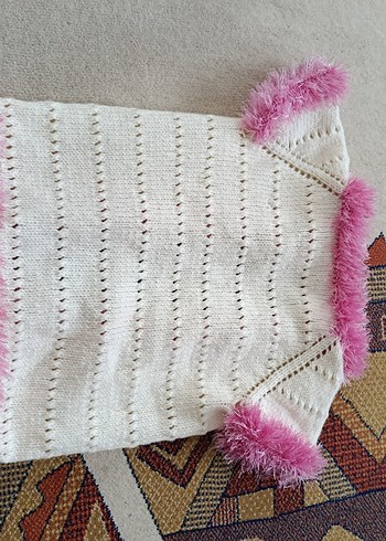 El örmesi bebek yeleği (2 yaş) - Görsel 3