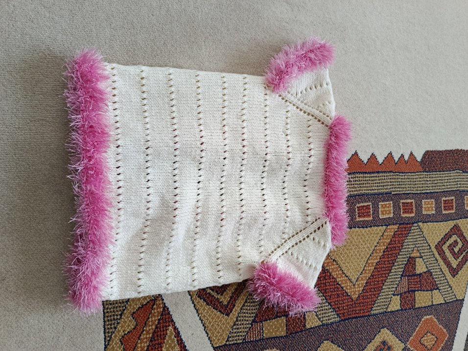 El örmesi bebek yeleği (2 yaş) - Görsel 3