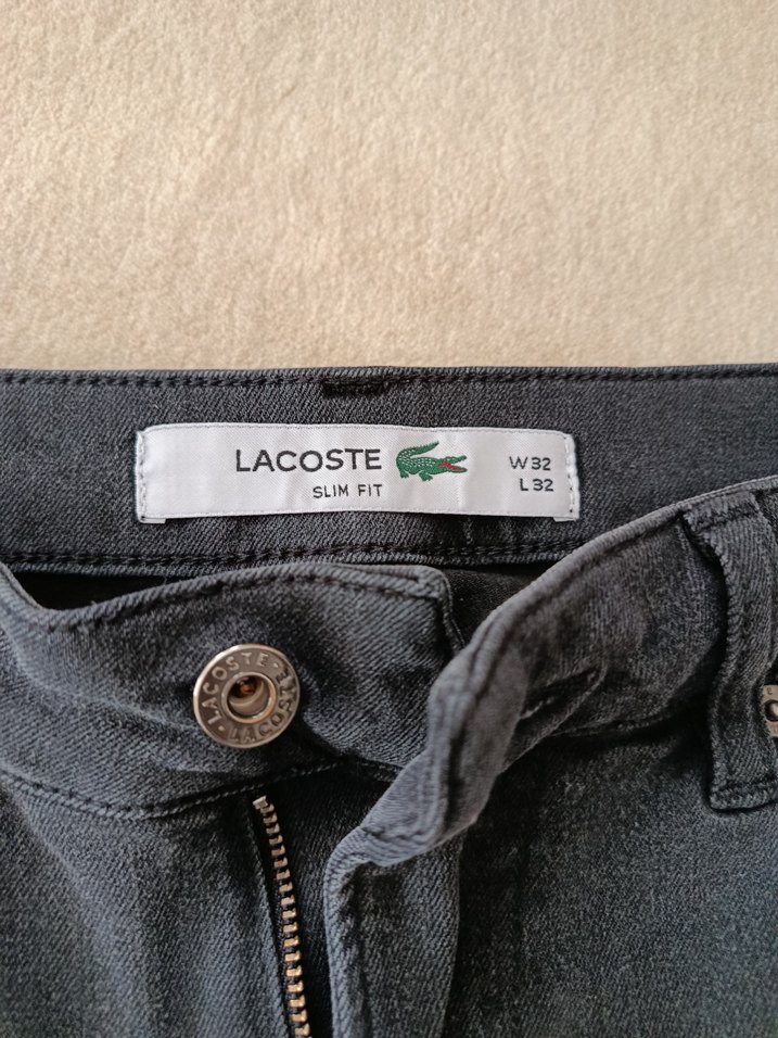 Lacoste Slim Fit Erkek Jean (32/32) - Görsel 3