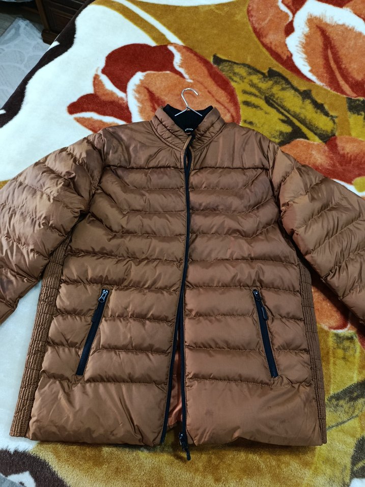 Kahverengi Erkek Mont (XXL) - Görsel 5