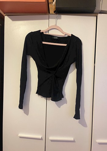 Ön tarafı çarpraz uzun kolllu - Görsel 3