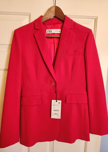 Zara Xs Fusya Blazer Ceket