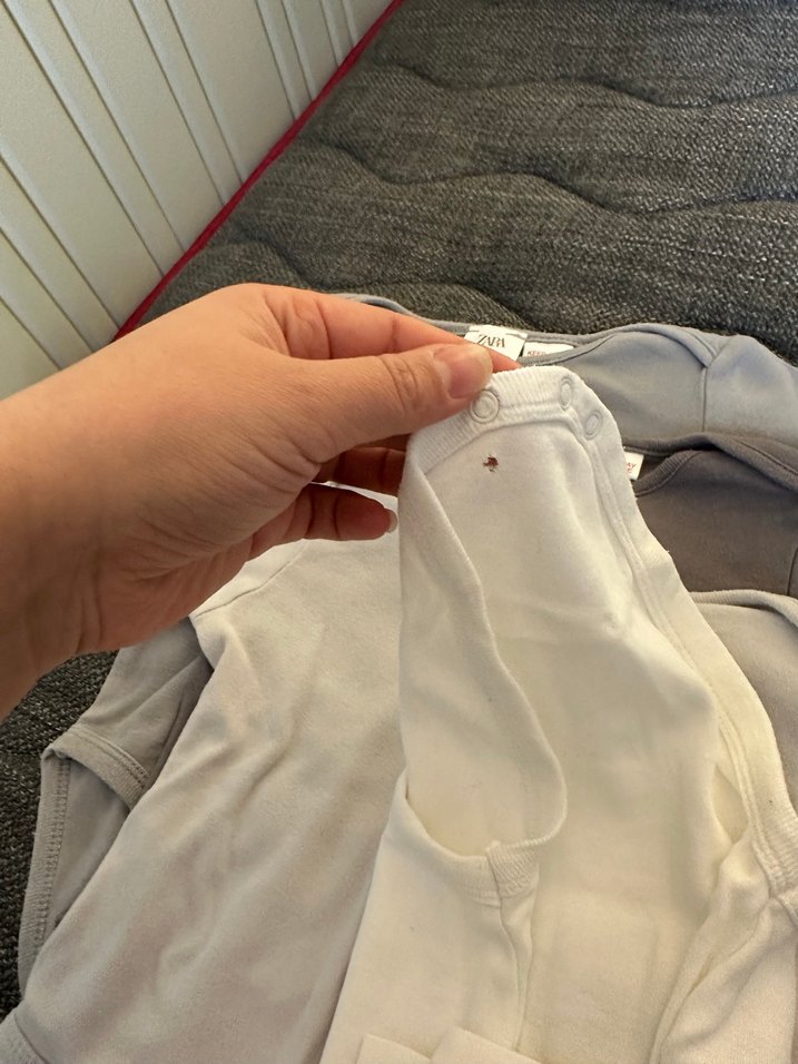 Zara Gri Erkek Bebek Kısa Kollu Body - Görsel 4