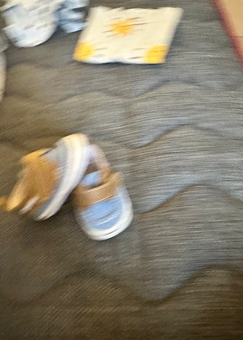 Erkek Bebek İlk Adım Ayakkabısı Velcro - Görsel 2