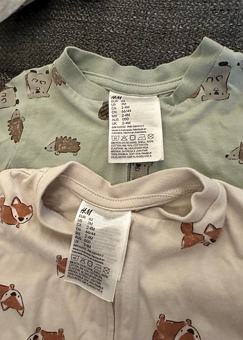 4 adet Uzun Kollu Pamuklu Bebek Tulumları - Görsel 2