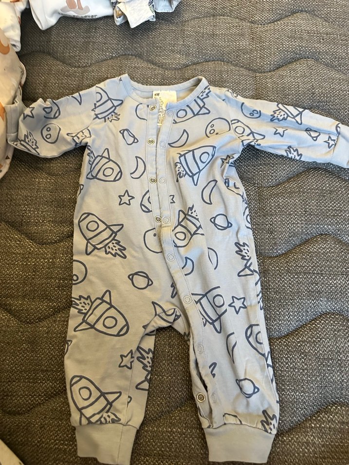 4 adet Uzun Kollu Pamuklu Bebek Tulumları - Görsel 5