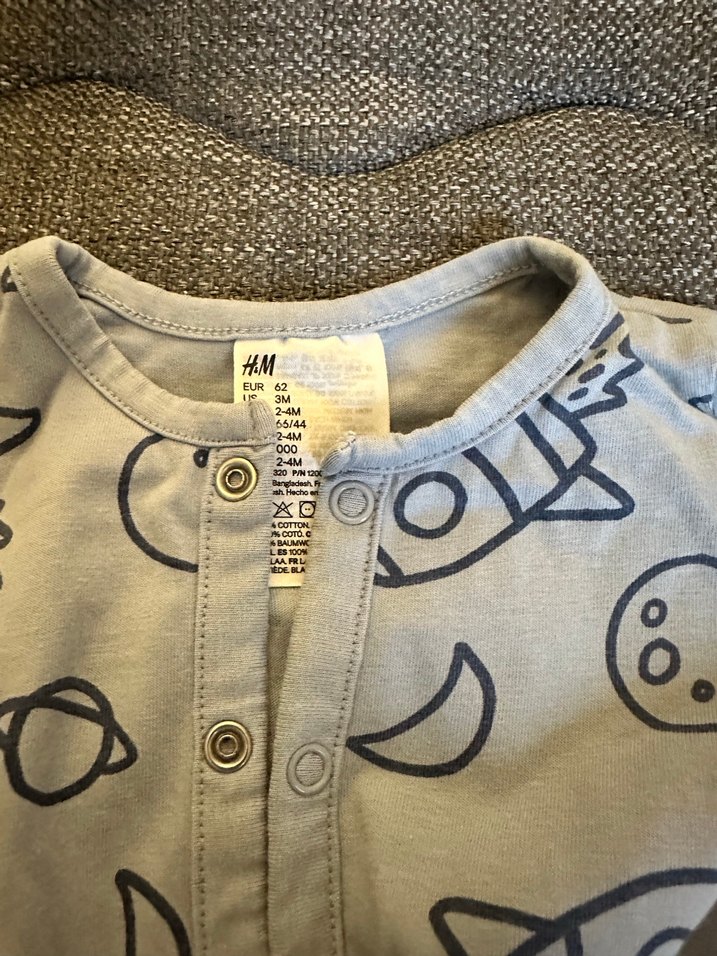 4 adet Uzun Kollu Pamuklu Bebek Tulumları - Görsel 4