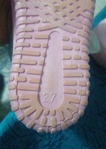 Kız Çocuk Pembe Baskılı Sıcak panduflar - Görsel 4