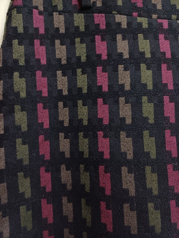 Kadın Çok Renkli Pilili Uzun Etek - Görsel 3