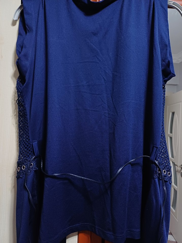 lacivert yelek - Görsel 2