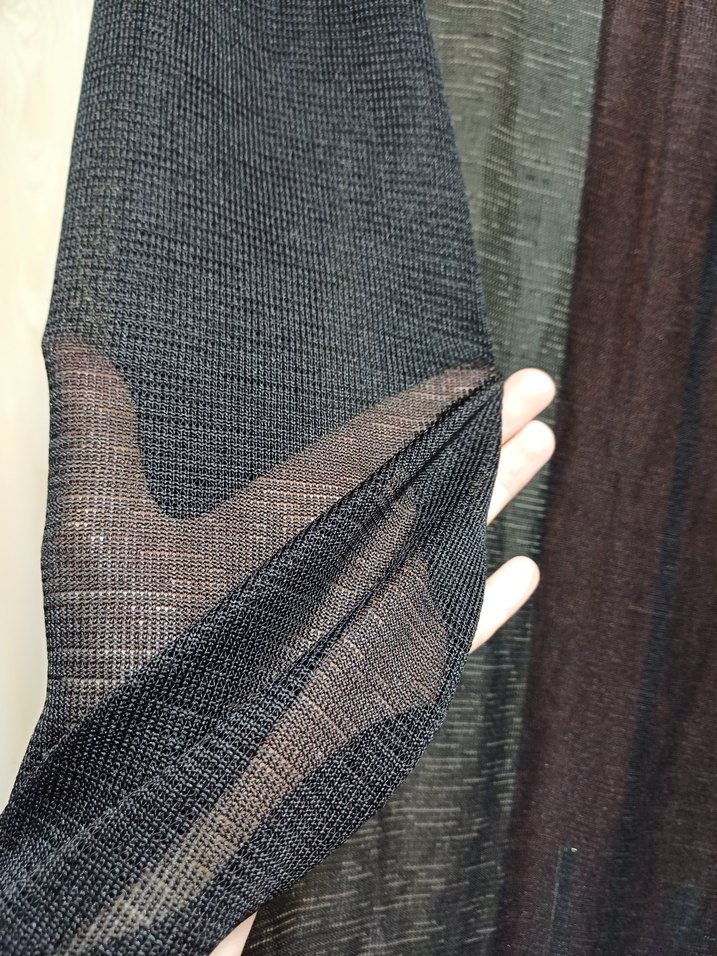 Uzun Bohem Kadın Siyah  Hırka - Görsel 5