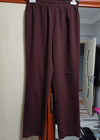 koyu kahve tesettür ikili takım - Görsel 4