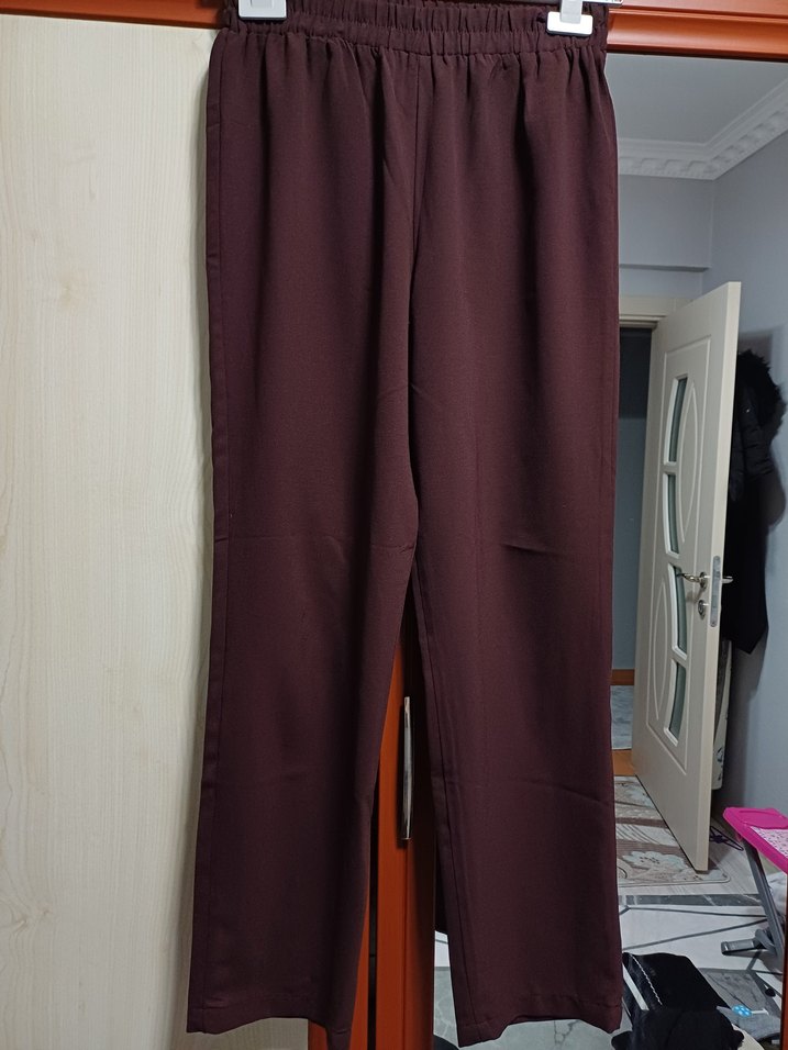 koyu kahve tesettür ikili takım - Görsel 4