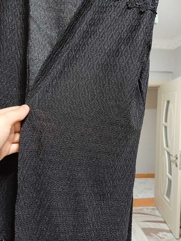 Nakışlı Bohem siyah Kadın  Yelek - Görsel 2