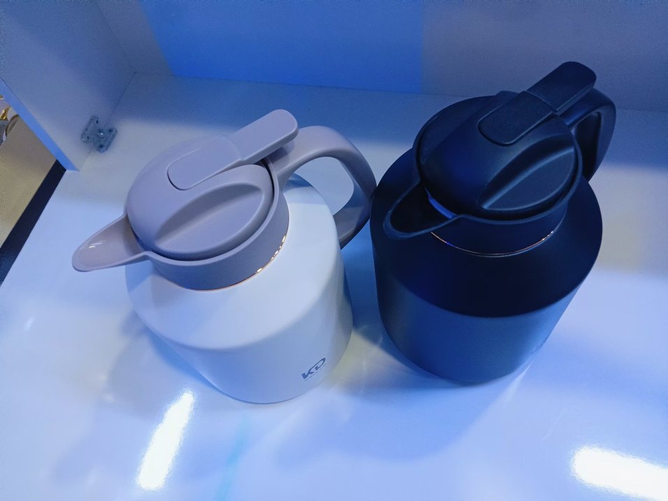 KD Termos Şişe Beyaz ve siyah - Görsel 2