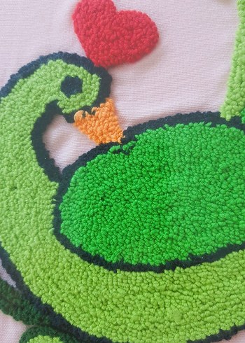 Tavuskuşu Desenli Punch Tablo - Görsel 5