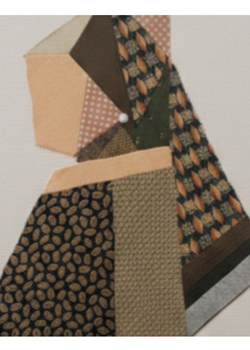 İnci Küpeli Kız: İpek Kravatlardan Tasarım Tablo (Tek Eser) - Görsel 7