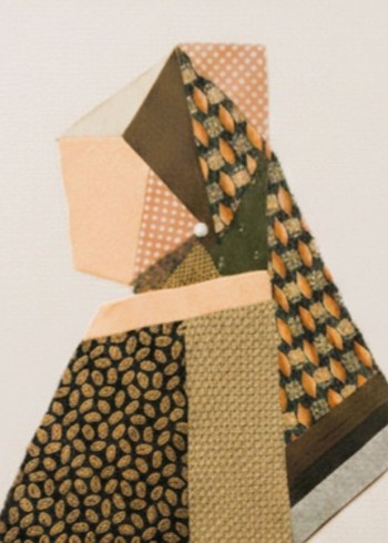 İnci Küpeli Kız: İpek Kravatlardan Tasarım Tablo (Tek Eser) - Görsel 5