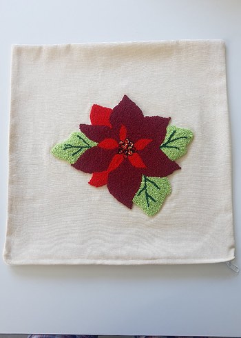 Punch Nakış Sanat Yastığı (Atatürk Çiçeği) - Görsel 4