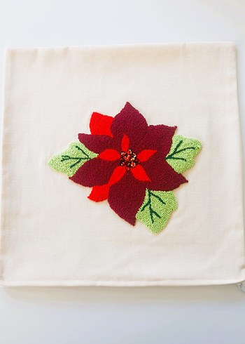 Punch Nakış Sanat Yastığı (Atatürk Çiçeği)