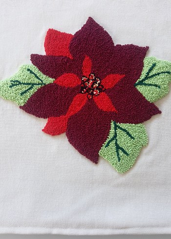 Punch Nakış Sanat Yastığı (Atatürk Çiçeği) - Görsel 3