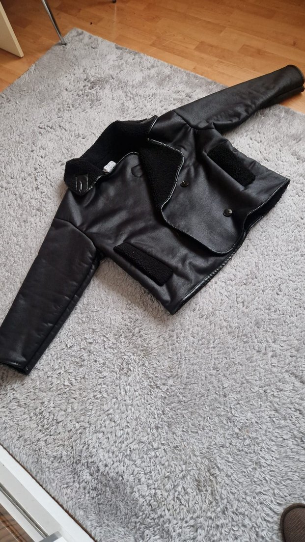 Kürklü Gri Kadın Kışlık Ceket - Görsel 5